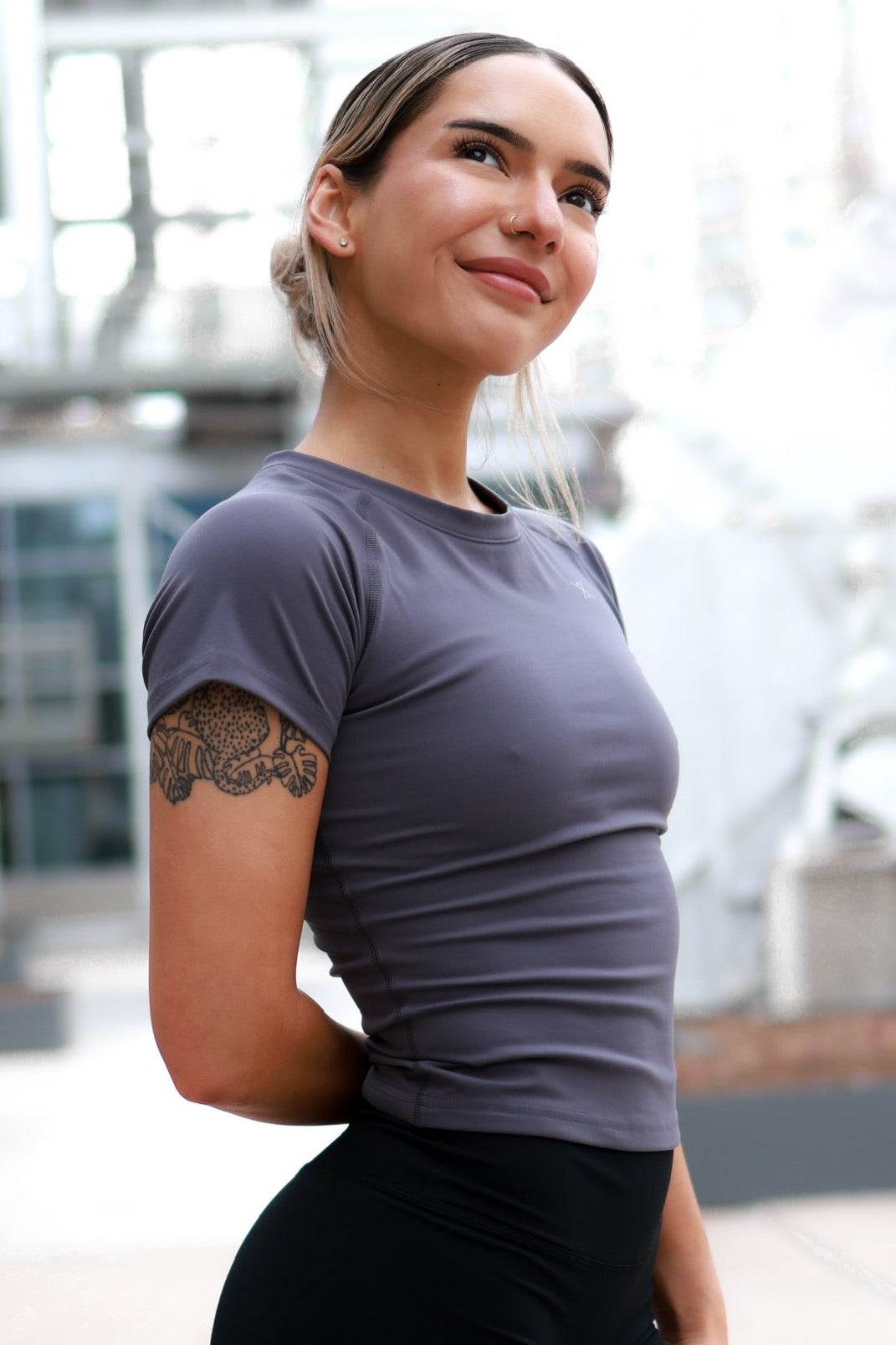 Luxe Compression Tee *New - Free Spirit Outlet Inc, Women's Athletic Wear, Fast Shipping